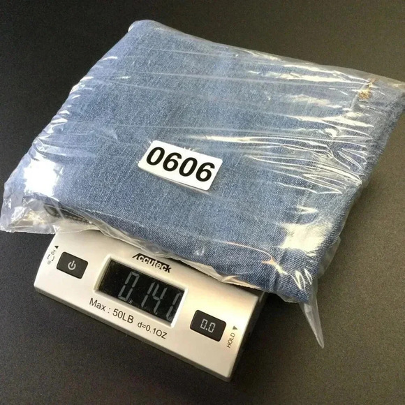 Vintage Jordache Womens Blue Denim Cuffed Skinny Crop Jeans Medium Wash Size 6 - Picture 12 of 13